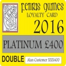 2016 Loyalty Cards launched !
