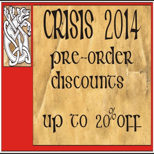 Crisis 2014 - Pre-order discounts