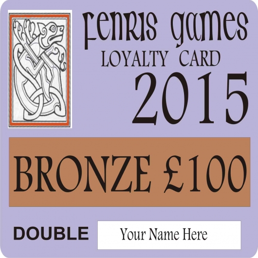 2015 Loyalty Cards now LIVE