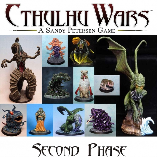 Cthulhu Wars Phase 2 miniatures